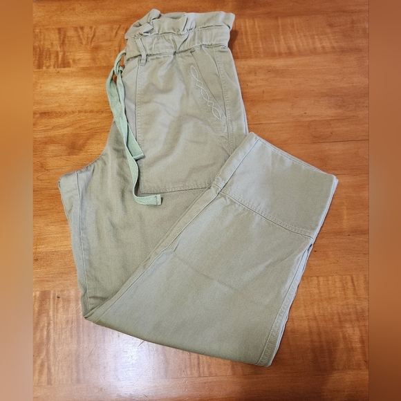 Frye Domi Paperbag Pants Size 27 High Rise - Picture 1 of 5